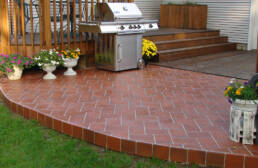 Down to Earth® 350 Red Paver | 6 x 9 Stone Texture