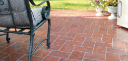 Down to Earth® 350 Red Paver | 6 x 9 Stone Texture