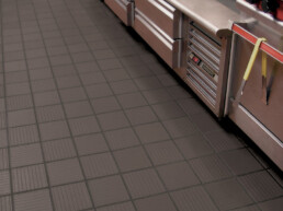 commercial kitchen quarry tile flooring